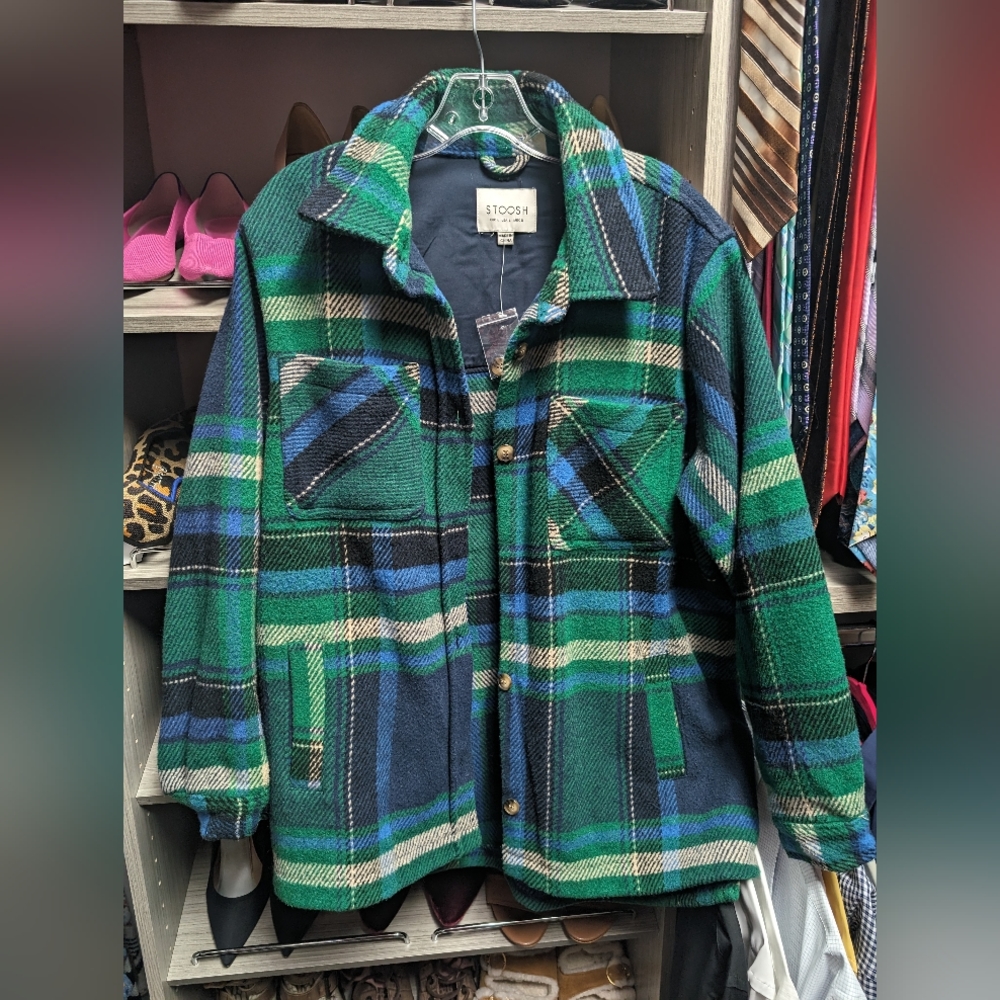 Plaid Stoosh Jacket